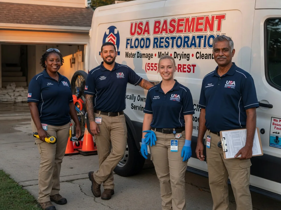 Basement Flood Cleanup company in Jadwin, MO